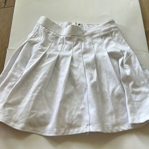 Hollister white tennis skirt ultra high rise